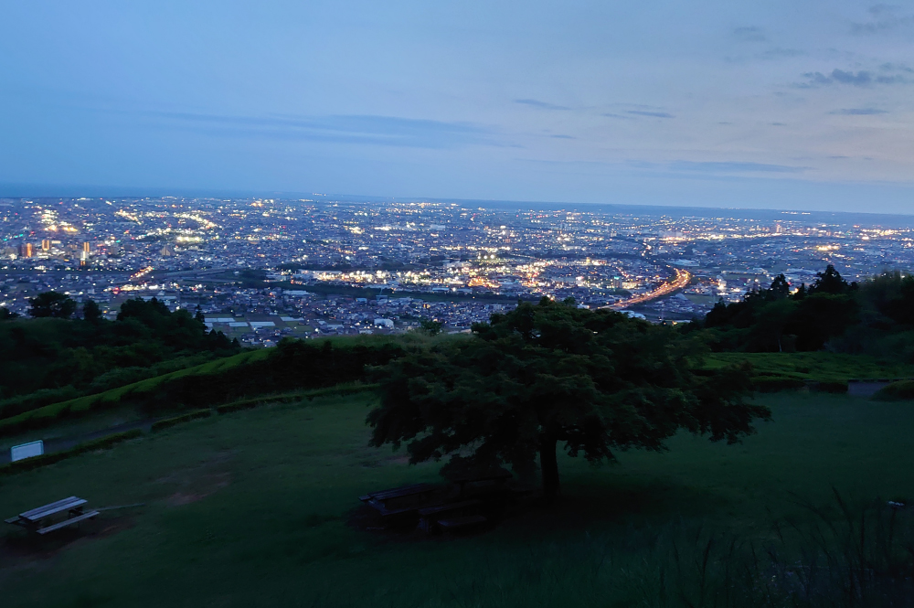 高草山（笛吹段公園）